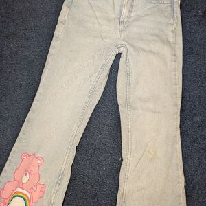 Justice Care Bears girl's jeans size 8